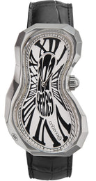 Exaequo Polyhedron 925 Silver Melting White Dial Watch EX0101.0101.