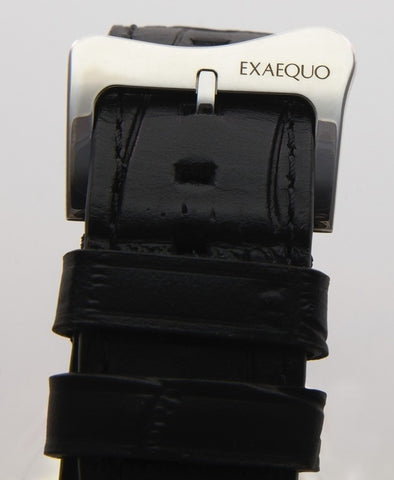 Exaequo Polyhedron 925 Silver Melting White Dial Watch