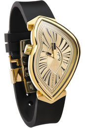 Exaequo Revolve Melting IP Yellow Gold Yellow Gold Dial Watch
