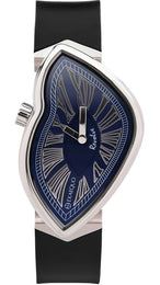 Exaequo Revolve Melting SS Blue Dial Watch EX0031.0004