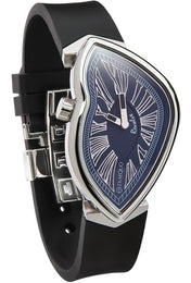 Exaequo Revolve Melting SS Blue Dial Watch