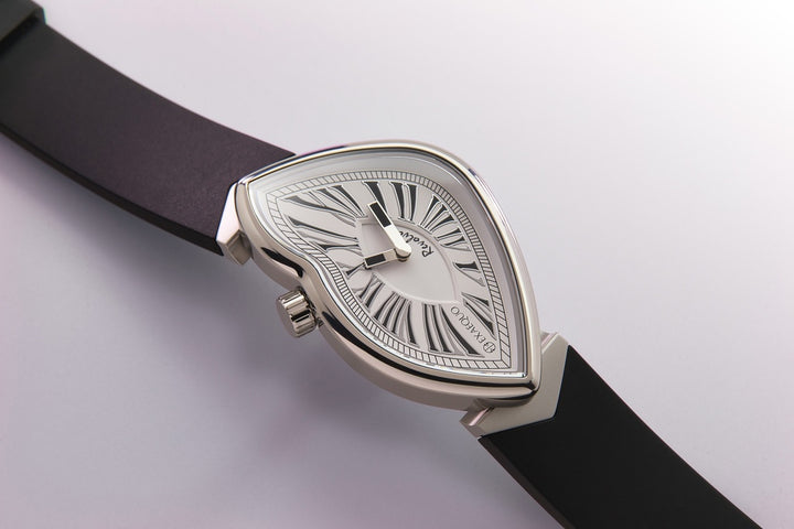 Exaequo Revolve Melting SS White Dial Watch