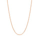 Faberge 18ct Rose Gold 1.3mm 50cm Trace Chain