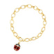 Faberge Heritage 18ct Yellow Gold Diamond Red Enamel Ladybird Charm