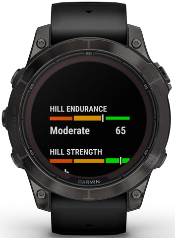 Garmin Fenix 7 Pro Sapphire Solar Carbon Grey Titanium Watch D