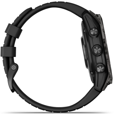 Garmin Fenix 7 Pro Sapphire Solar Carbon Grey Titanium Watch D