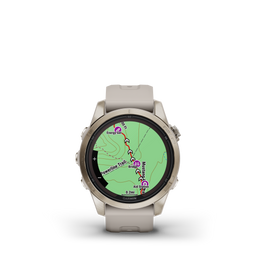 Garmin Fenix 7S Pro Sapphire Solar Soft Gold Watch