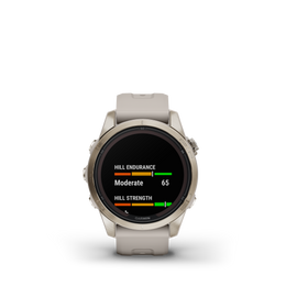 Garmin Fenix 7S Pro Sapphire Solar Soft Gold Watch