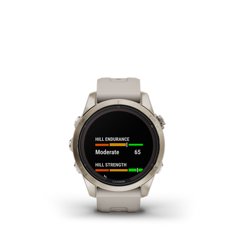 Garmin Fenix 7S Pro Sapphire Solar Soft Gold Watch