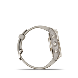 Garmin Fenix 7S Pro Sapphire Solar Soft Gold Watch
