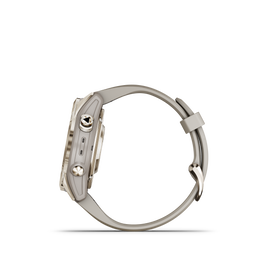 Garmin Fenix 7S Pro Sapphire Solar Soft Gold Watch