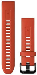 Garmin Watch Band QuickFit 20 Flame Red Silicone