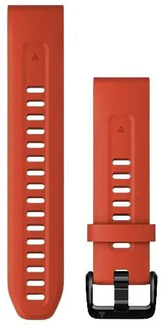 Garmin Watch Band QuickFit 20 Flame Red Silicone