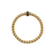 Fope Eka Tiny 18ct Yellow Gold 0.54ct Black Diamond Bracelet