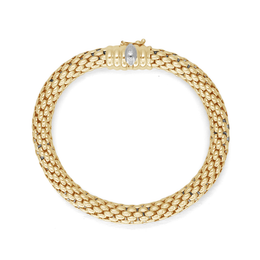 Fope Love Nest 18ct Yellow Gold Bracelet. 450B.