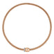 Fope Solo 18ct Rose Gold 0.47ct Diamond 40cm Necklace