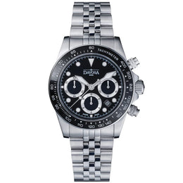 Davosa Ternos Professional Chronograph Black Dial Penta Link Watch