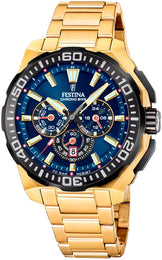 Festina Chrono Bike Gold Bracelet Watch F20727/1