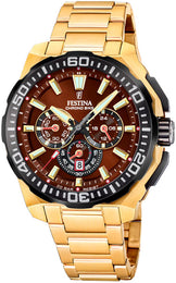Festina Chrono Bike Gold Bracelet Watch F20727/3