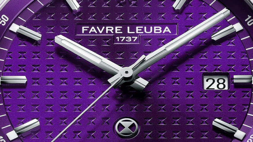 Favre Leuba Chief Date Royal Purple Watch