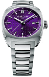 Favre Leuba Chief Date Royal Purple Bracelet Watch