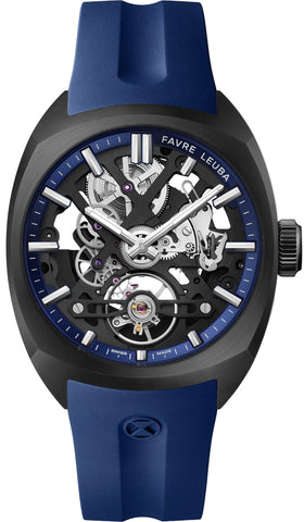 Favre Leuba Chief Skeleton Black DLC Watch 00.20106.105.02.302