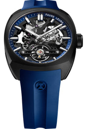 Favre Leuba Chief Skeleton Black DLC Watch