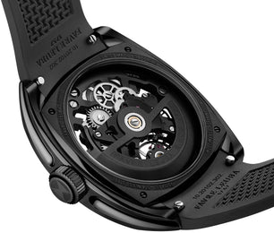 Favre Leuba Chief Skeleton Black DLC Watch