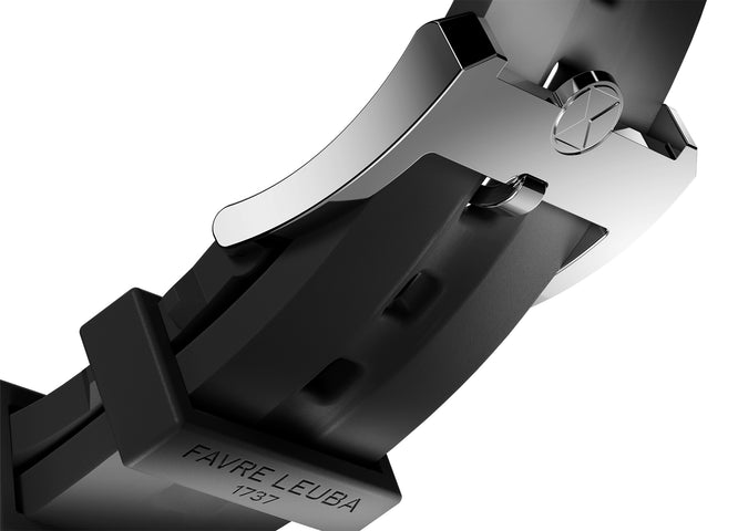 Favre Leuba Chief Skeleton Black DLC Watch