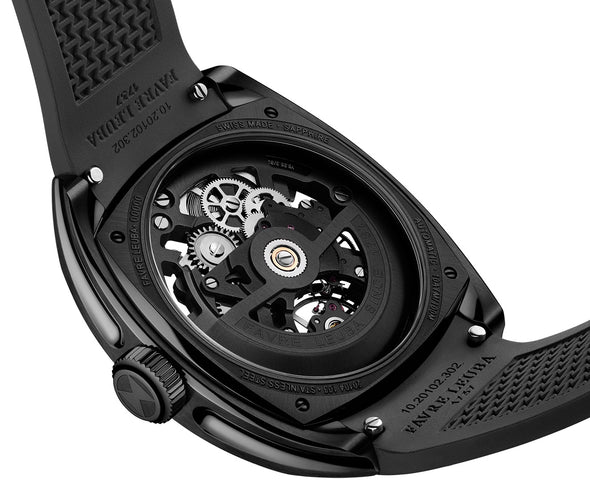 Favre Leuba Chief Skeleton Black DLC Watch