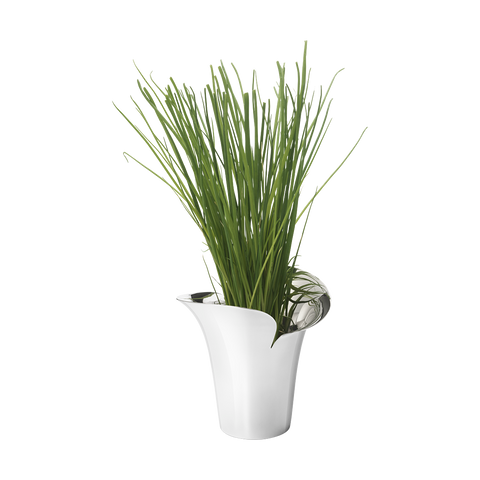 Georg Jensen Bloom Botanica Stainless Steel Petit Flower Pot