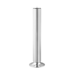 Georg Jensen Bernadotte Stainless Steel Floor Candle Holder Large, 10019285