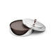 Georg Jensen Manhattan Stainless Steel Leather Four Piece Coaster Set
