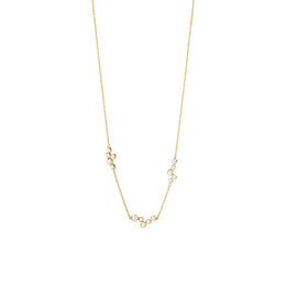 Georg Jensen Signature Diamonds 18ct Yellow Gold 0.47ct Necklace