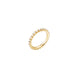 Georg Jensen Signature Diamonds 18ct Yellow Gold Ring