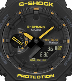 G-Shock 2100 Black Caution Yellow Mens