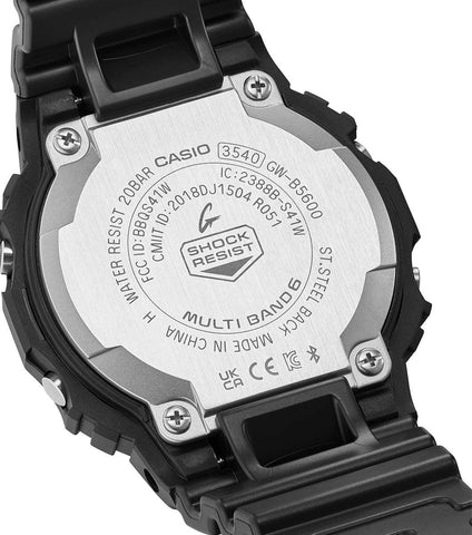 G-Shock 5600 Black Caution Yellow Mens Watch D