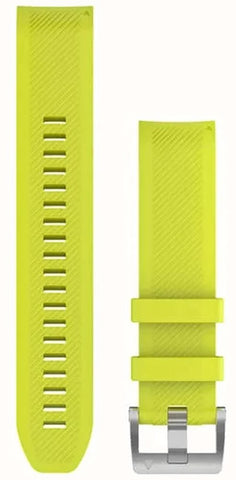 Garmin Watch Bands QuickFit 22 Amp Yellow Silicone