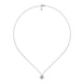 Gucci Flora 18ct White Gold Diamond Chain Necklace D