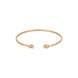 Gucci GG Running 18ct Rose Gold Bangle YBA481663002