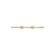 Gucci GG Running 18ct Rose Gold Bangle