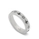 Gucci GG Sterling Silver Engraved Bee Ring YBC729898001