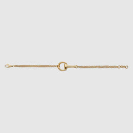 Gucci Horsebit 18ct Yellow Gold Chain Bracelet