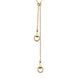 Gucci Horsebit 18ct Yellow Gold Lariat Necklace D