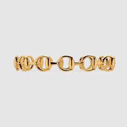 Gucci Horsebit 18ct Yellow Gold Link Bracelet
