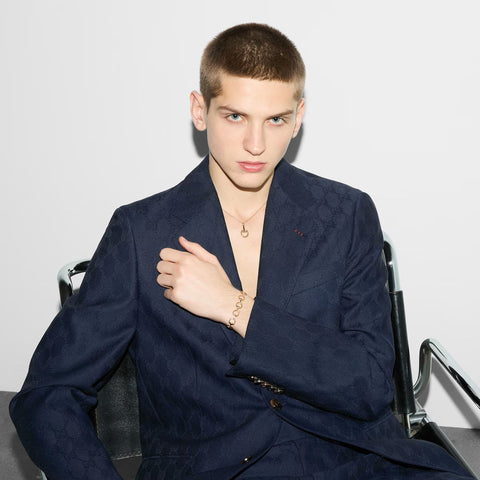 Gucci Horsebit 18ct Yellow Gold Link Bracelet