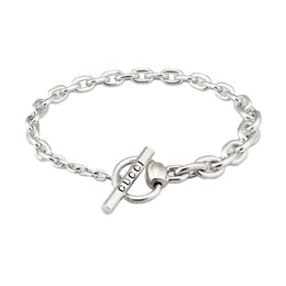 Gucci Horsebit Sterling Silver Bracelet D