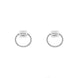 Gucci Horsebit Sterling Silver Earrings
