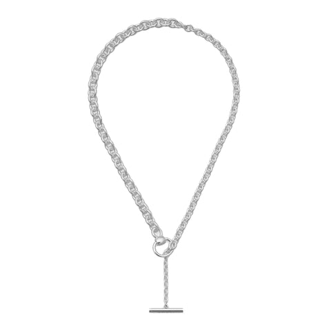 Gucci Horsebit Sterling Silver Necklace