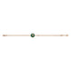 Gucci Interlocking 18ct Rose Gold Green Agate Bracelet